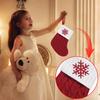 Christmas Exquisite Red Christmas Socks Letter Candy Bag Decoration Gift Bag Christmas Tree Decoration