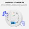 Carbon Monoxide Detector Co Gas Monitor Alarm Battery Powered Co Sensor Detector With Led Digital Display For Home,Depot Test