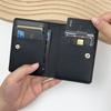 Pu Leather Anti-theft Brush, Change Bag, Card Bag, Small Card, Ultra-thin, Small and Large-capacity Leather Anti-magnetic Card Bag, Multi-card