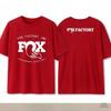 Summer Fox Racing Cross  country Mountain Bike Commemorative T  shirt High Quality Fashion Unisex Women T  shirt Round Neck