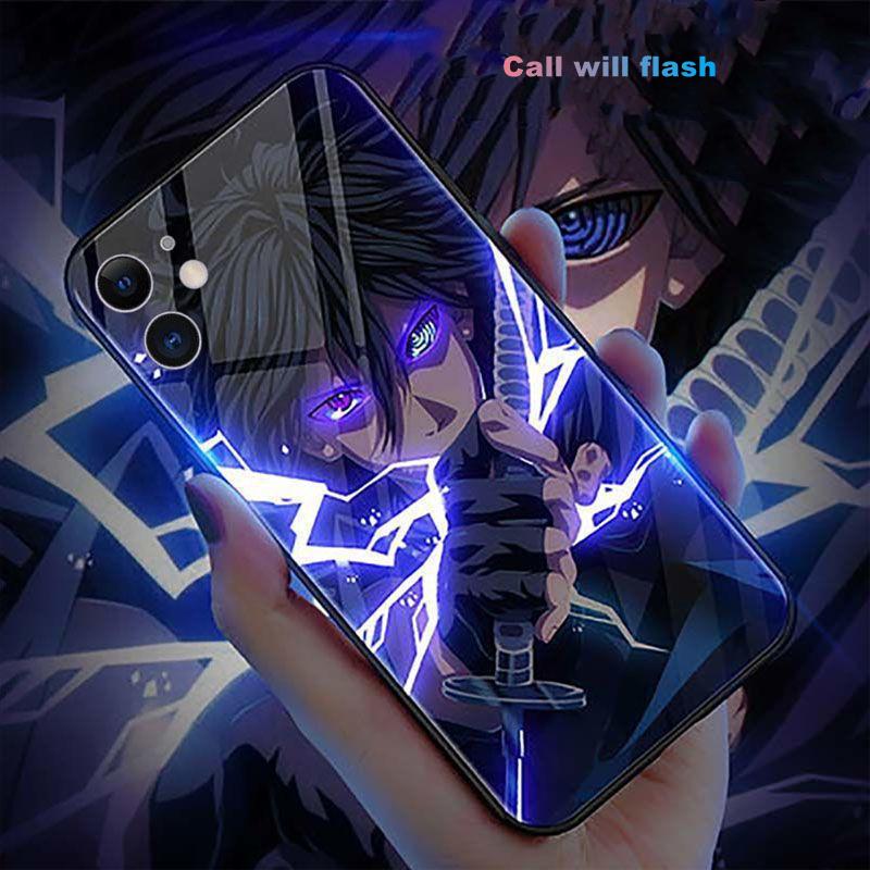 

INS Cute Cartoon Light Phone Case For iPhone 11 12 13 14 Pro XS Max XR 8 Plus Bear Fashion Brand Couples LED Flash Cover Retro iPhone 14 Pro