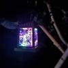 Solar LED Lantern for Garden Decor - Small Hanging Palace Atmosphere Light