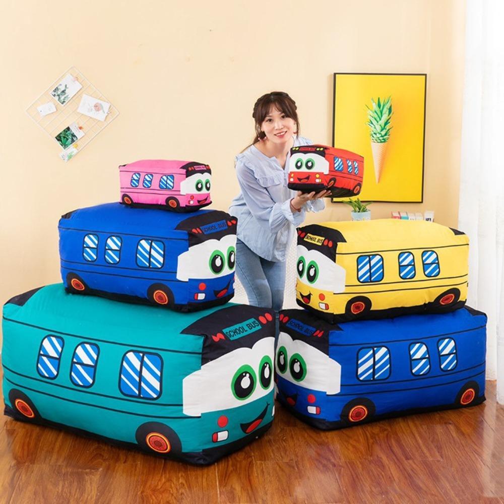 Printed Transportation Series Throw Pillow Car Doll Rag Doll Grab Machine Doll Children's Birthday Gift