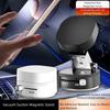 360° Rotation Magnetic Car Phone Holder With Vacuum Suction Cup Car Mount Dashboard Phone Bracket Retractable Folding