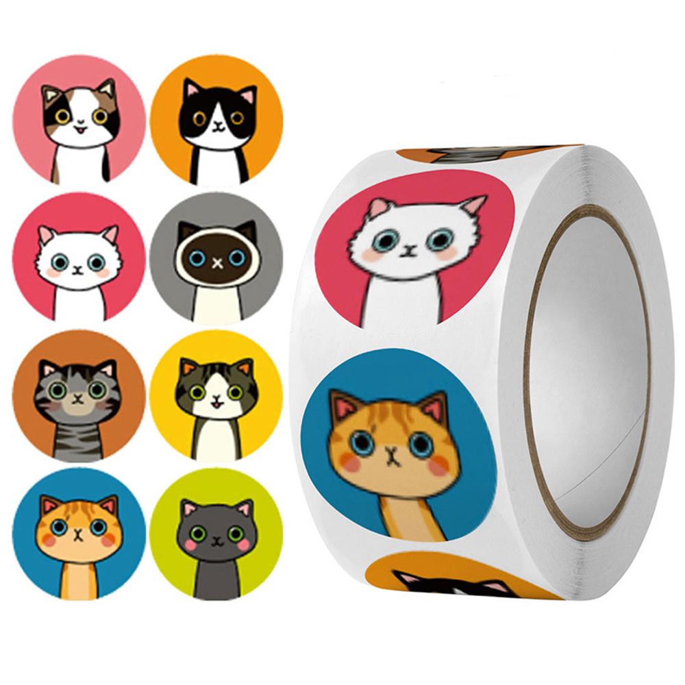 Seals Card Sticker Cute Cartoon Korean Paper X066