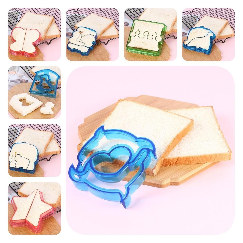 Nowoczesny Prosty Design Zestaw Do Krojenia Chleba DIY z Nieregularnymi Kształtami do Zabawnych Kanapek