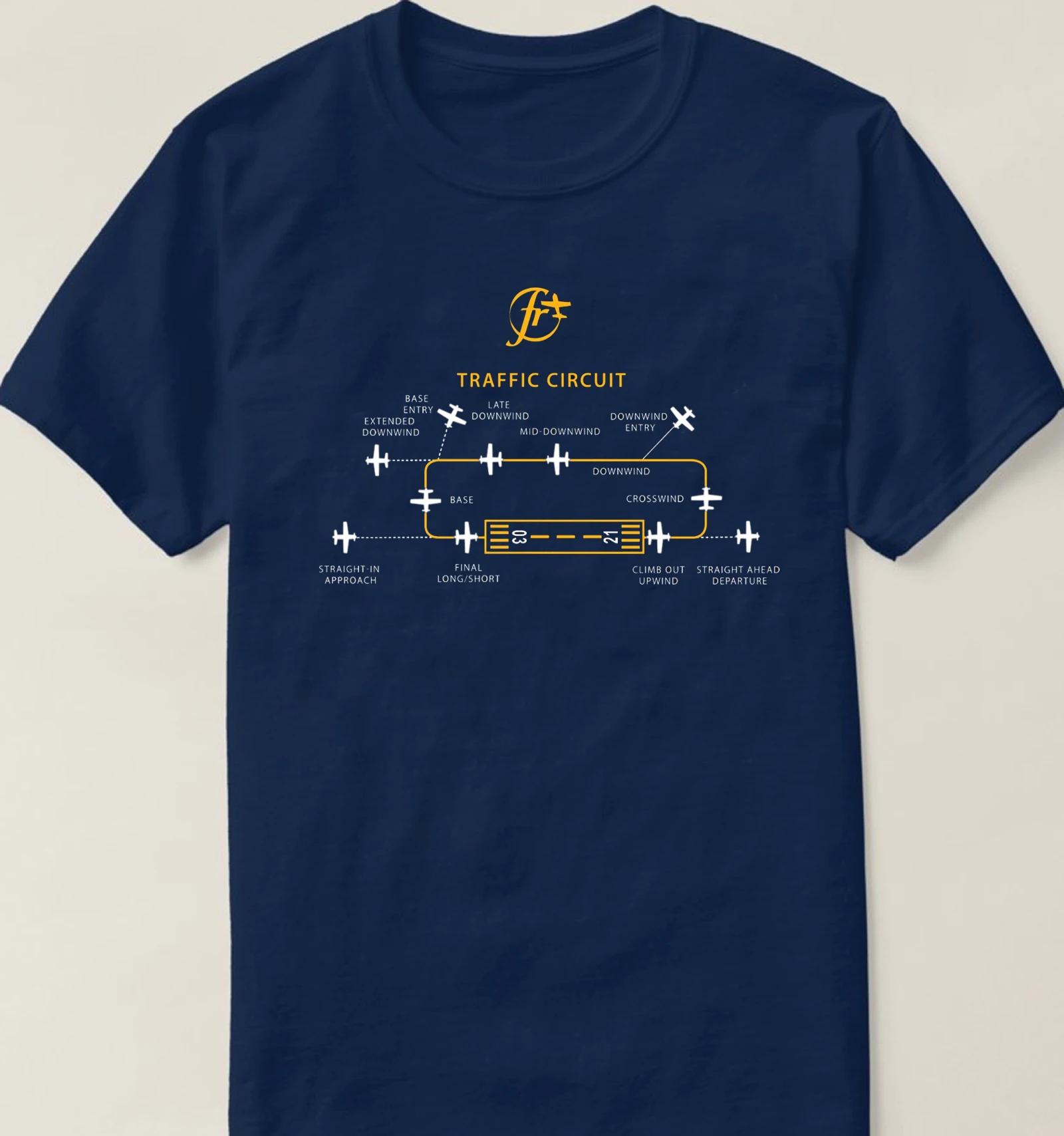 

Airfield Traffic Rules Pattern Circuit Printed Interesting Aviation TShirt 100 Cotton ONeck Short Sleeve Casual Mens Tshirt 4XL