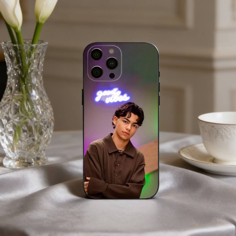 American actor M-Malachi B-BartonS Phone Case For iPhone 17,16,15,14,13,12,11 Plus,Pro Max,XS,Soft Silicone Black Cover