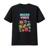 MICROBIOLOGY VIBES Science Shirt Graph Biology Teacher Student Gift Microbiologist T Biologist Scientist Vintage Washed