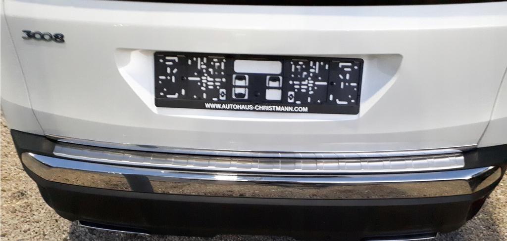 Peugeot 3008 Suv 16- Chromová Lišta Na Víko Tuning
