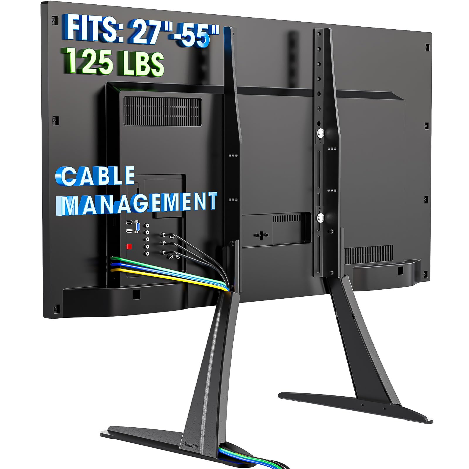 

Hemudu Universal LCD Flat Screen TV Table Top Mount for TV Stand/Base 27 -55 HT01B-001 [Item]