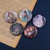 Code Iris Fanmade Silver Glitter Badge (44mm): Fu Rong, Zuo Ci, Sun Ce, Liu Bian Designs