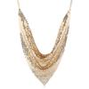 Leopard Fashion Print Metal Sheet Triangle Scarf Women Necklace For Wear Casual