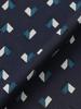 Transwork Washable Spirit Geometric Print Dress Size 40 Blue U1J03510__ (20)