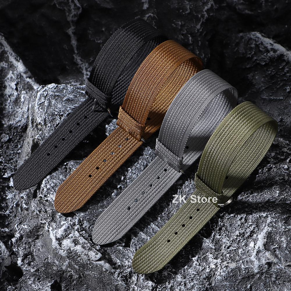 Neues geripptes Nylon-Uhrenarmband 20mm 22mm als Ersatzarmband für Omega aus ballistischem Gewebe Sportarmband für Herren Damen Armband