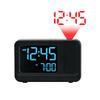 Minimalist Lcd Table Clock With Calendar And Alarm For Living Room Use