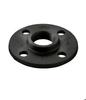 Closet Rod - MEKALOFT - Tightening Flange - Malleable Cast Iron - Vintage Design - Black