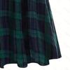 Women's Retro High-Waisted Tie-Waist A-Line Flare Skirt