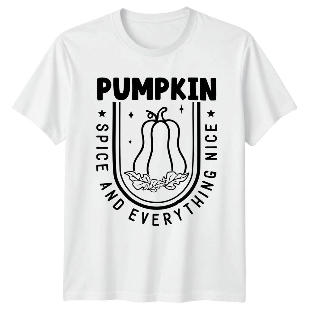 Pumpkin Spice And Everything Nice Unisexs TShirt Pumpkin Spice Halloween S