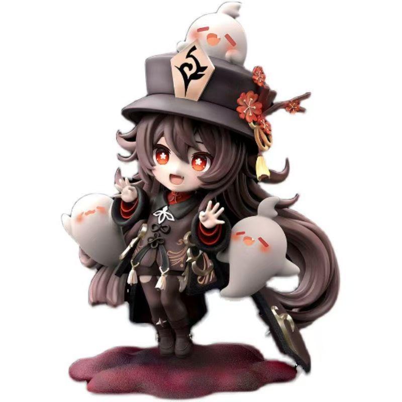 Handmade Yae Miko Hu Tao Ganyu Genshin Impact Figurine - Cute Anime Ornament