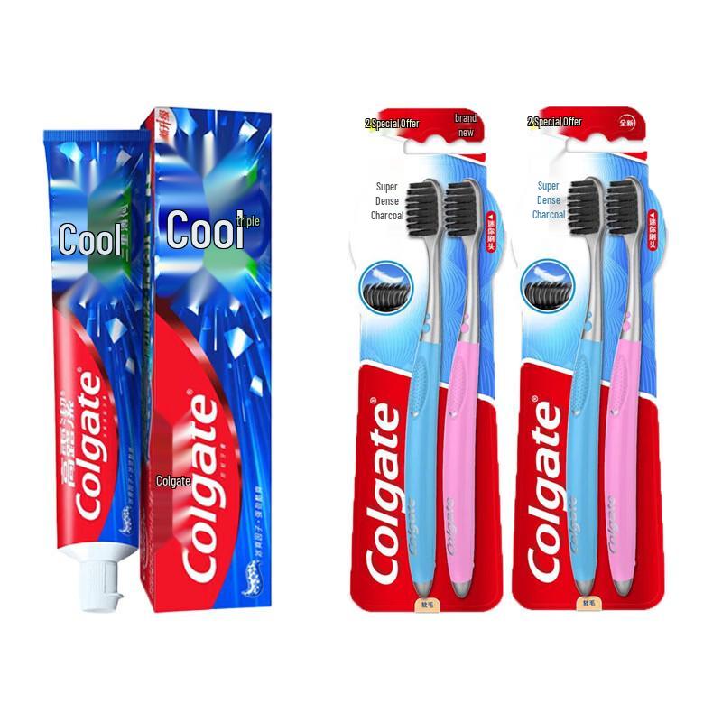 Набор зубной пасты и зубной щетки Colgate Ice Mint