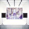 2D Castle Palace Staircase Backdrop Bridal Shower & Prom Photo Booth