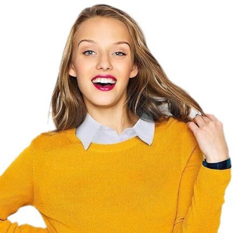 Commuter Temperament Guler fals Cămașă Guler decorativ unisex Fashion Temperament Guler cămașă