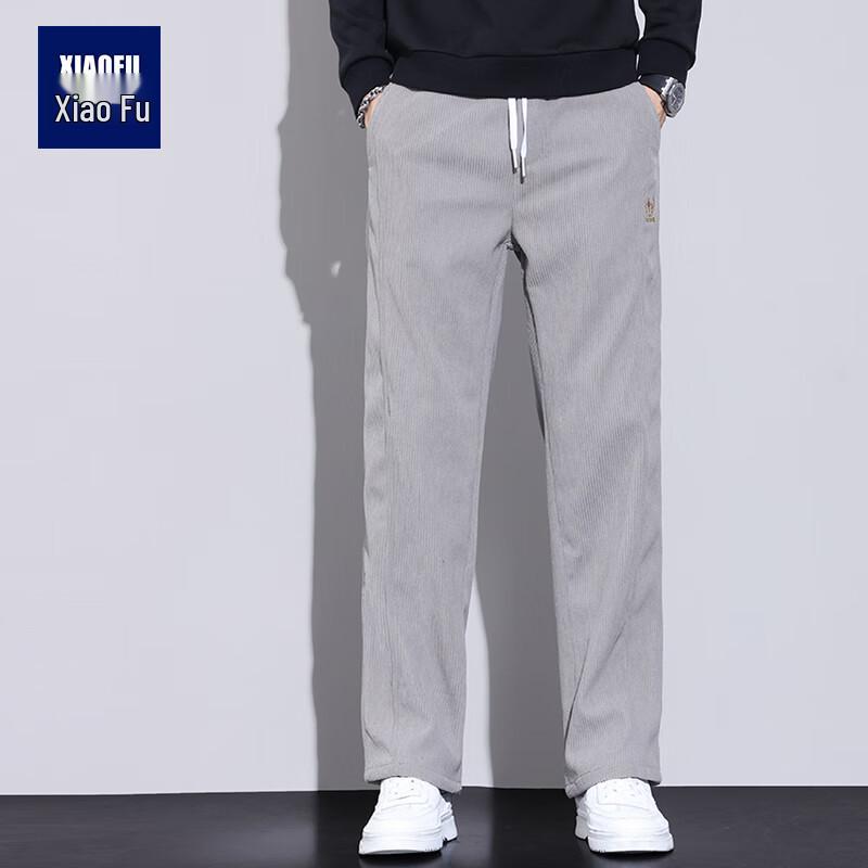

Men s 2025 Winter Fleece-Lined Heavyweight Chenille Corduroy Straight-Leg Pants 38