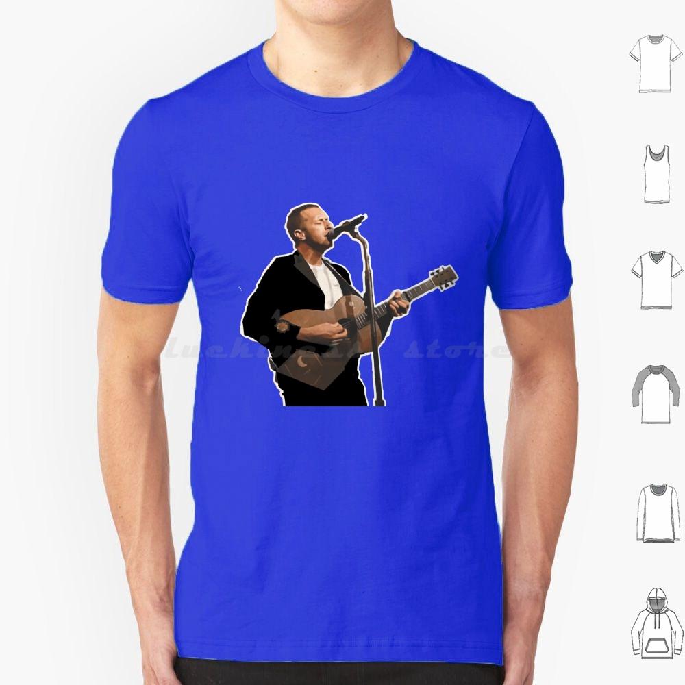 Der SängerEverydaylife T-Shirt Baumwolle Herren Damen DIY Druck Musikband Sänger Gitarre