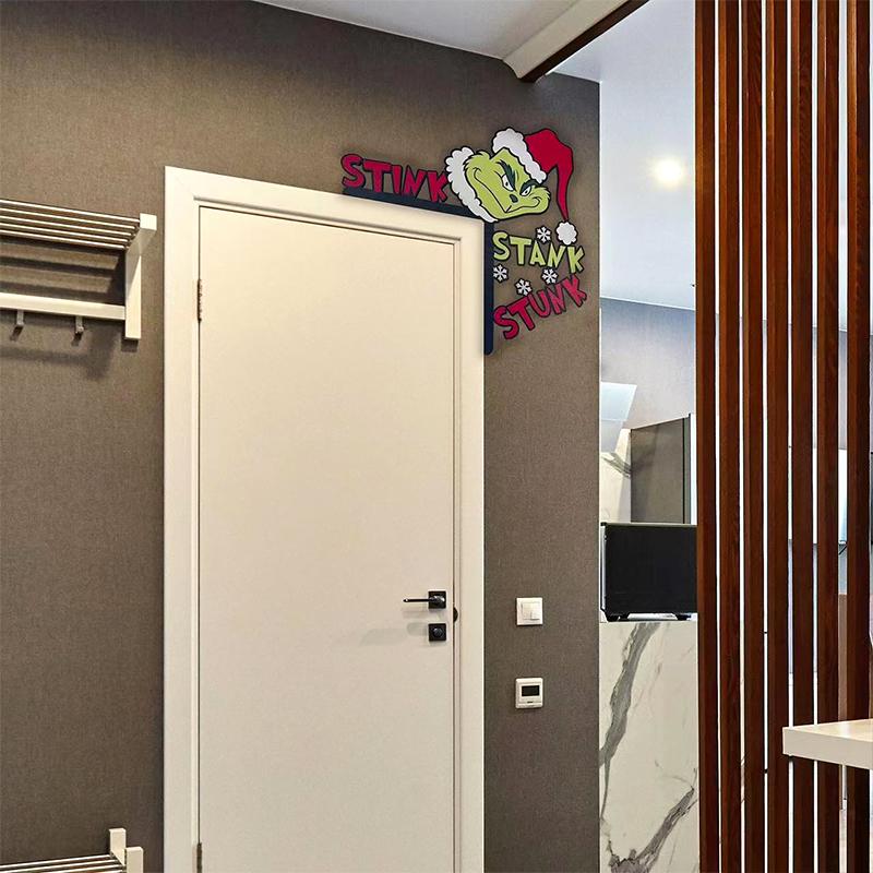 

1 шт. Рождественская вечеринка Рождественская дверная рама Украшение Рождественские украшения