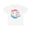 Sun Salt Sand Unisex T-Shirt S-5XL Beach Vibes Summer Vacation Retro Tee