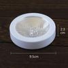 Herbarium Display Light LED Coaster Figurine Light-Up Rainbow Stand Base Battery Operated LED (6 Pieces)