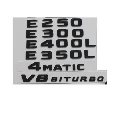 Gloss Black for W212 W213 E180 E200 E220 E250 AMG E260 E280 E300 E320 E350 E400 E450 E500 E550 4MATIC Emblems