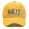 Algeria Flag Printed Snapback Baseball Cap Adjustable Sun Hat All Season Slouchy Trendy Sports Hat For Unisex Women Outdoor Cycling