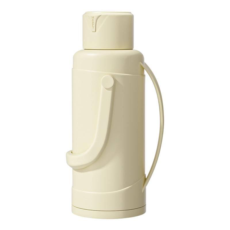 Large Capacity Thermos Flask for Dorm, Office, or Home - Glass Liner, Ideal for Students and Professionals