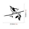 Metal Bird Stake Outdoor Garden Bird Statue Decorative Metal Animal Silhouettes for Tree Garden Decorative Bird Ornament