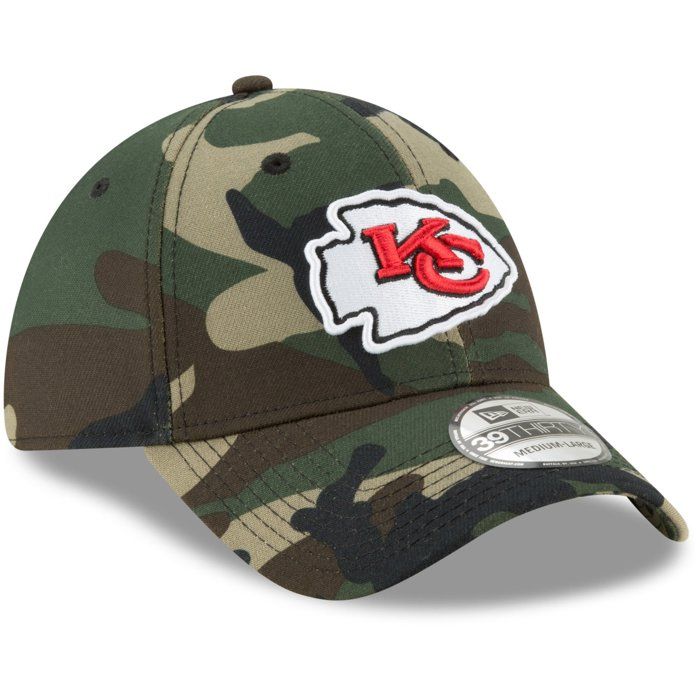 Casquette 39THIRTY - NEW ERA - Kansas City Chiefs - Bois Camo - Stretch Fit - Homme
