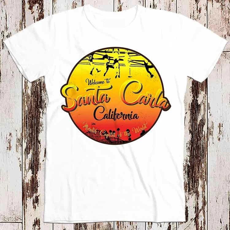 Santa Carla The Lost Boys Cult 80s Movie T Shirt 8616 L