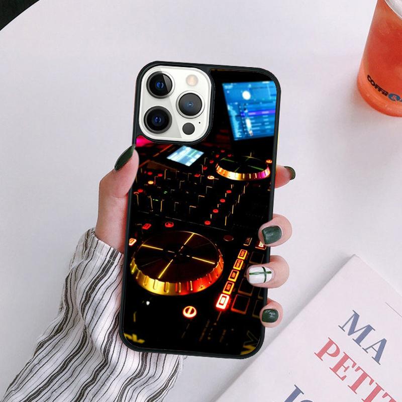Electronic Music DJ Controller Mixer Phone Case For iPhone 17 Air 14 13 12 16Pro Max 15 Plus Max Cover coque