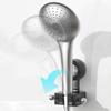 Adjustable Suction Cup Shower Head Holder No Drilling Shower Head Support Stand  Bathroom
