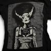 The Bride of Frankenstein Band 90s Retro Style Black T Shirt Unisex Tee