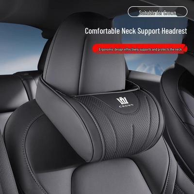 Crown Lu Fang Auto-Kopfstützen- und Lendenwirbelstützkissen-Set für 12.-14. Generation - Nackenschutz & Auto-Innenzubehör.