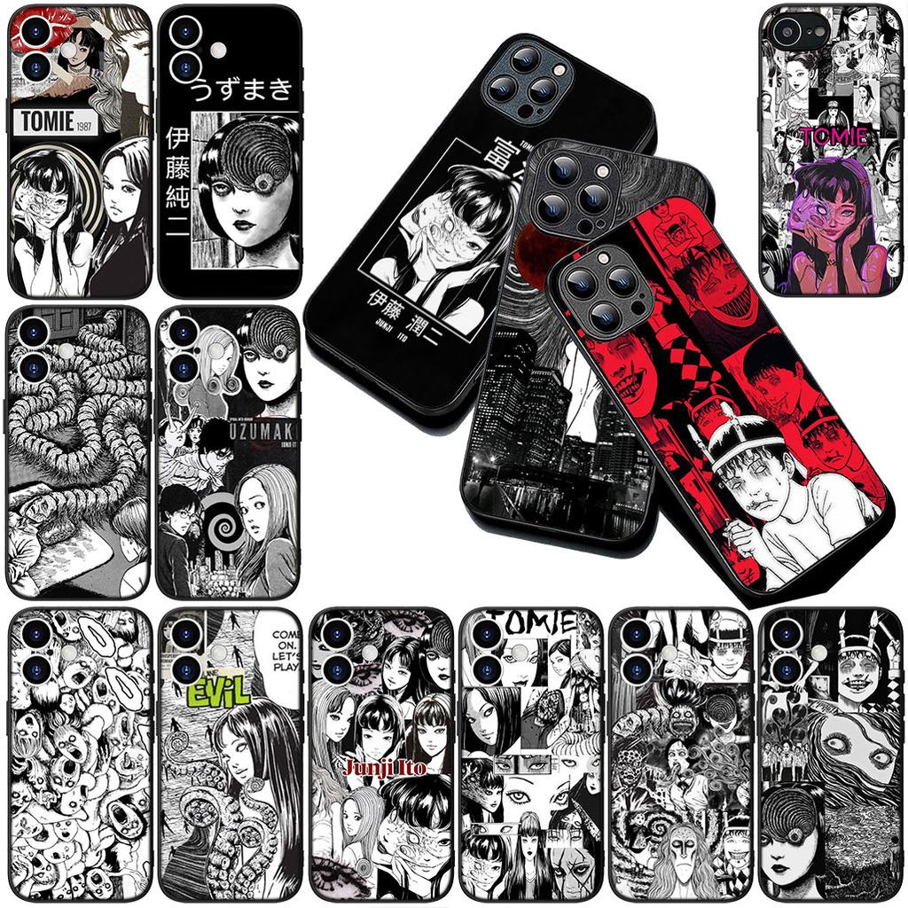 Cover for Samsung Galaxy S20 S22 S21 FE Ultra Plus A07 A17 A15 A16 A25 A57 A37 Phone Case Tomie Anime Girl Junji Ito Collection