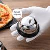 Metal Service Call Bell Clear Sound Front Desk Bell School Answer Bell for Kitchen Restaurant Bar Hotel Office