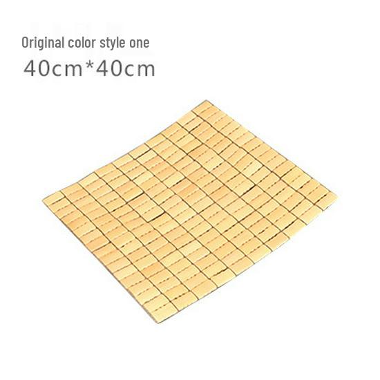 

Дышащая бамбуковая летняя подушка для сиденья для маджонга для офиса и автомобиля In Stock