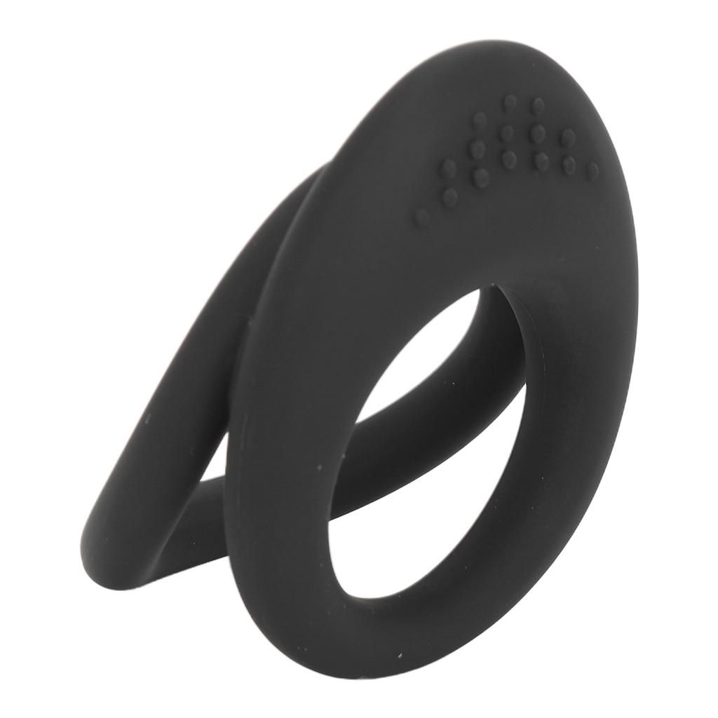 2pcs Penis Ring Super Elasticity Stronger Erection Soft Stretchy Cock Ring for Gentlemen