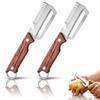 Sbucciatore Frutta e Verdura 3 in 1 per Cucina con Apribottiglie Foro per Appendere per Sbucciare Frutta Affettare Cipollotti