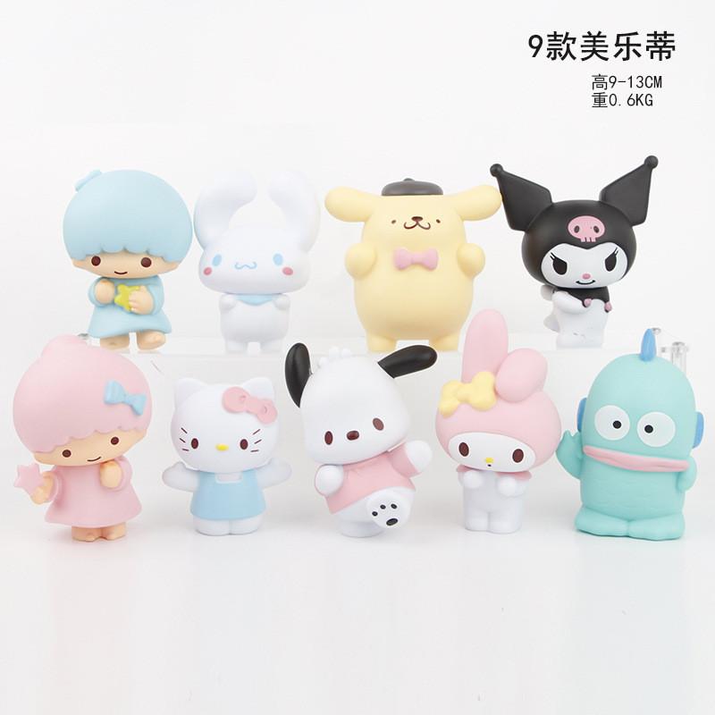 Милый персонаж Sanrio My Melody Kuromi Коллекционная игрушка Модель Блайнд капсула Набор ассорти