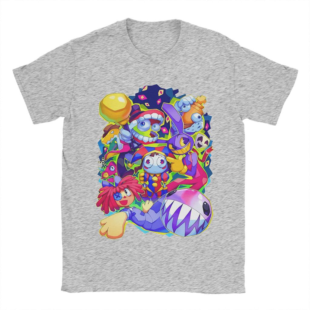 The Amazing Digital Circus T Shirts Women Cartoon Graphic Tees Vintage Tshirt Print Summer Top Women T Shirt Casual Clothing