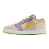Air Jordan 1 Low GS Erase Your Mistakes Kids Sneakers Grey Desert-Sand Barely-Orange HQ2030-001